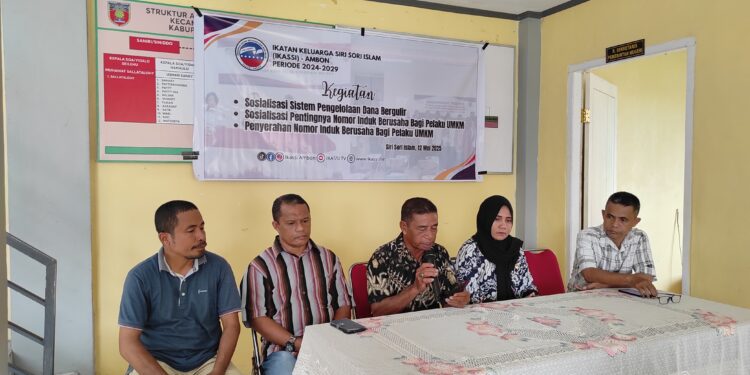 20 UMKM di Siri Sori Islam Dapatkan NIB Melalui Kegiatan Sosialisasi IKASSI Ambon