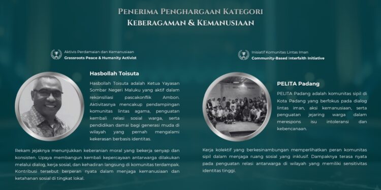 Hari Selasa, Ketum IKASSI Ambon terima Riyanto Award 2025