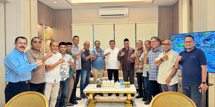 IKASSI Ambon Temui Walikota, Undang Kehadiran di Pelantikan Raja Siri Sori Islam